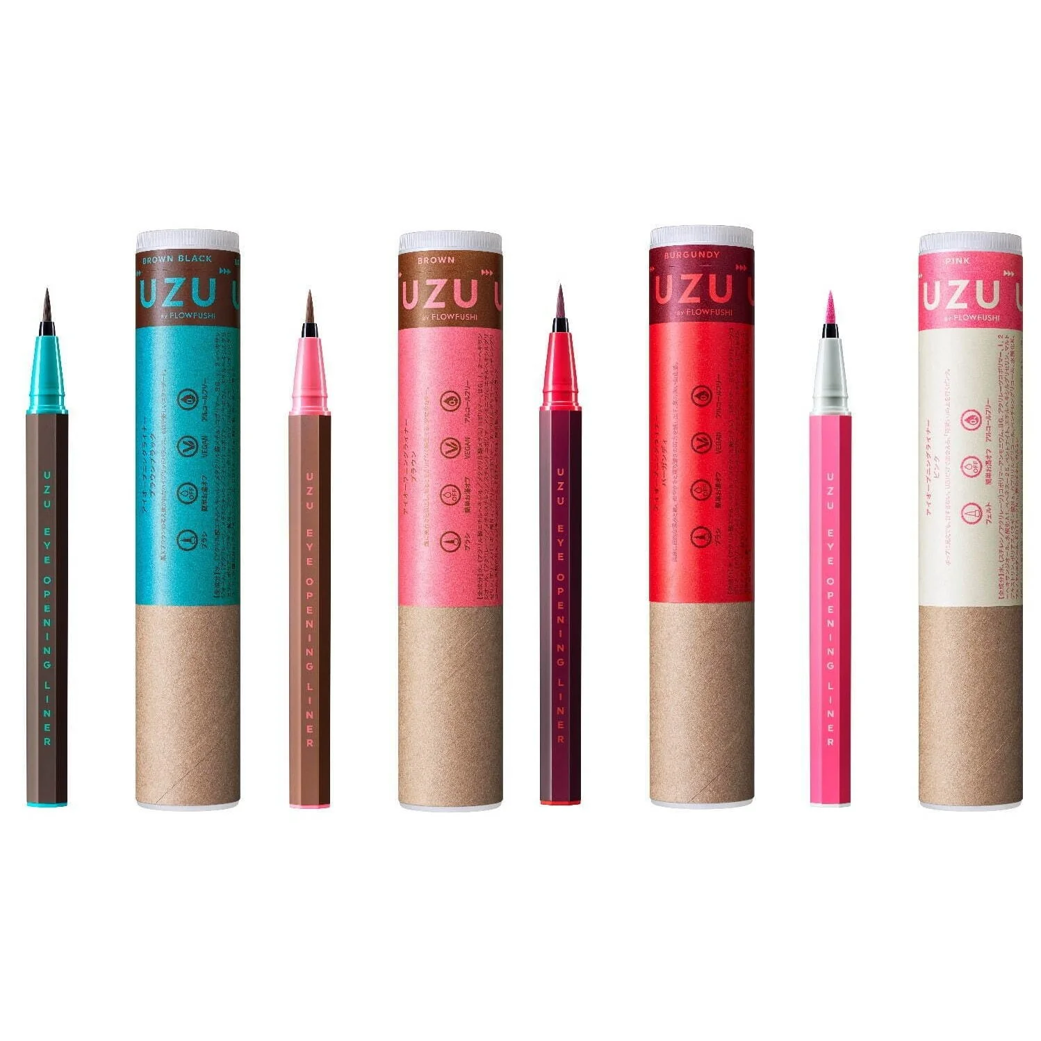 Flowfushi Eye Opening Liner Liquid Eyeliner Precise Smudge-Proof - Image 3