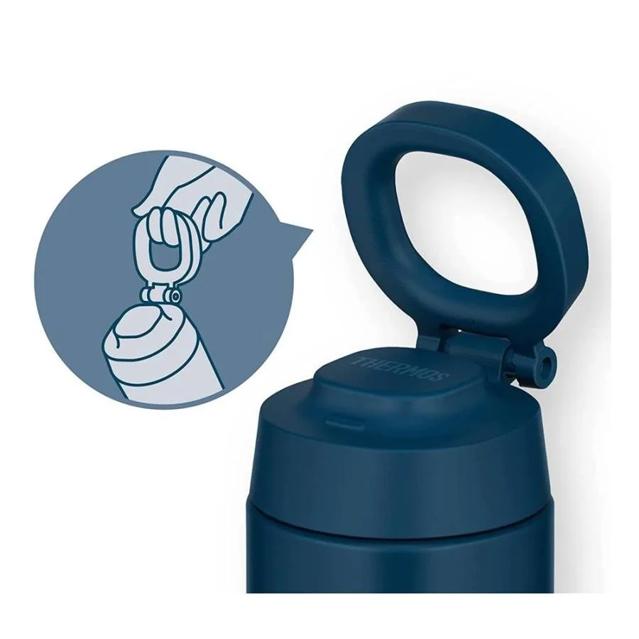Vacuum Flask Insulated Water Bottle Indigo Blue JOO-500 500ml - Image 2