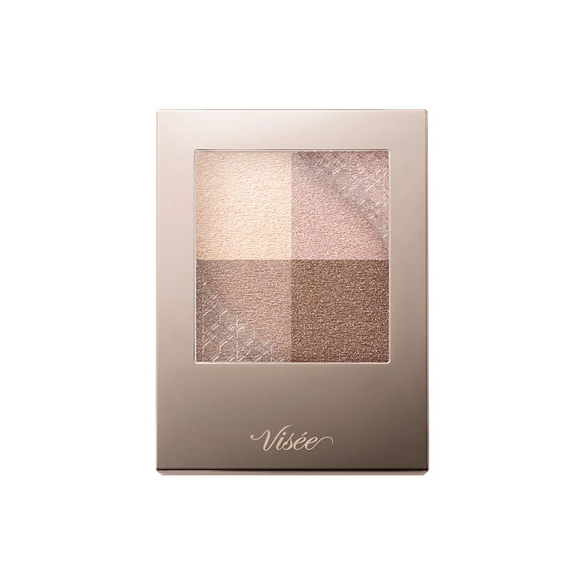 Visee Nuance Dewy Creator Glossy Four Color Eyeshadow Palette 5g - Image 6