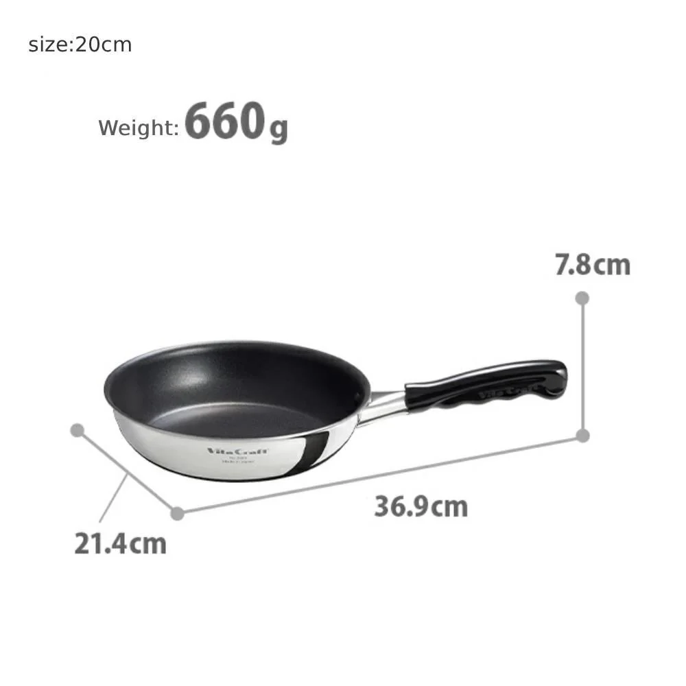 Vita Craft Carpenter Lightweight PFOA-Free Frying Pan - Image 9