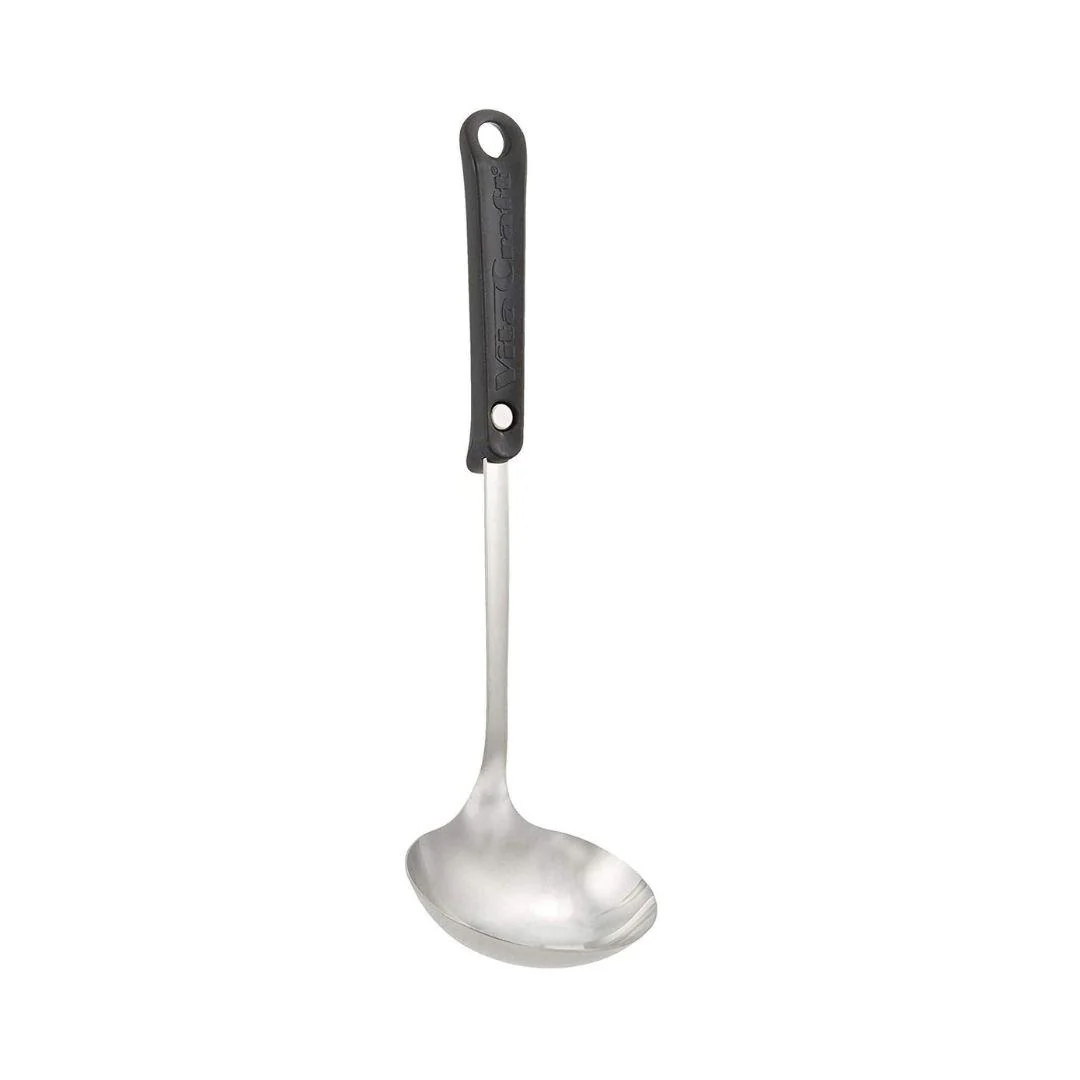 Vita Craft Stainless Steel Large Ladle With Resin Handle 30cm - Image 2