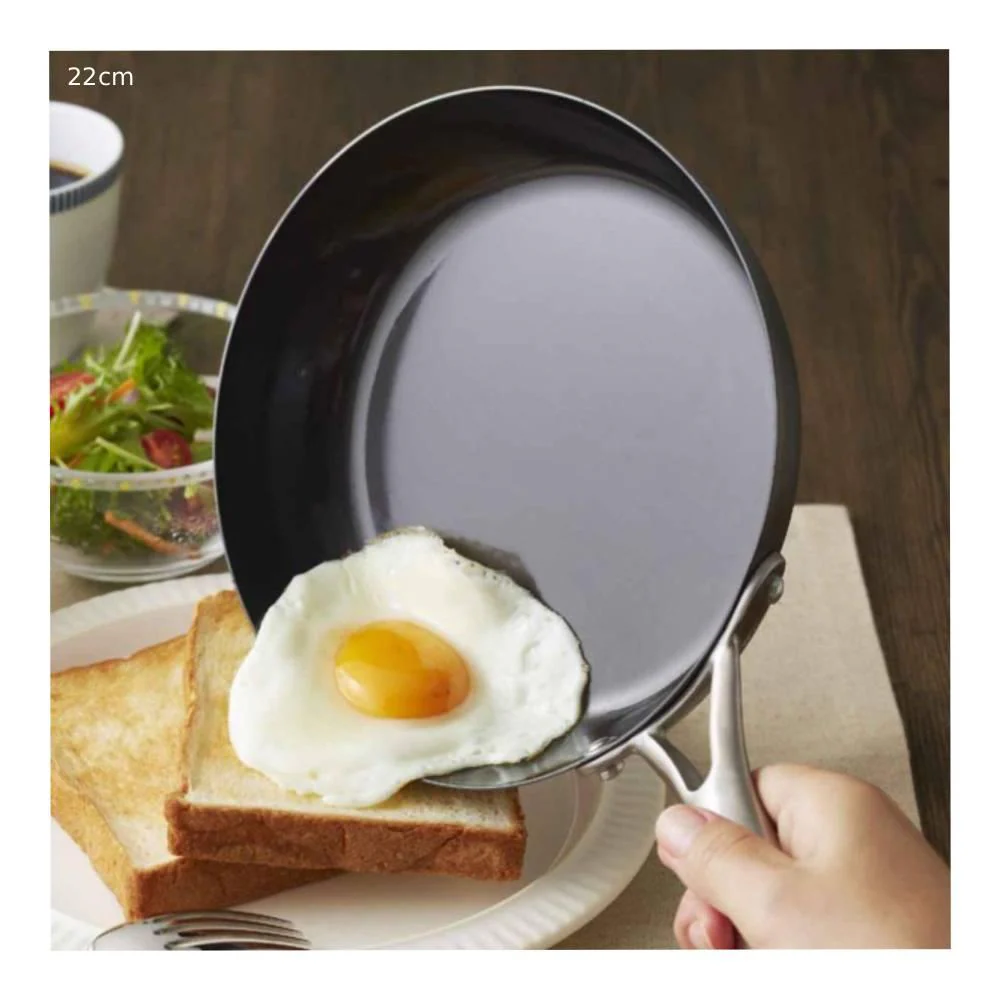 Vita Craft Super Iron Flat-Bottomed Wok With Handle - Image 7