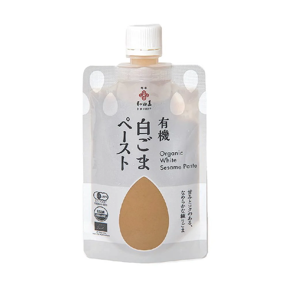 Wadaman Organic White Sesame Paste For Dressings, Spreads & Dips 80g