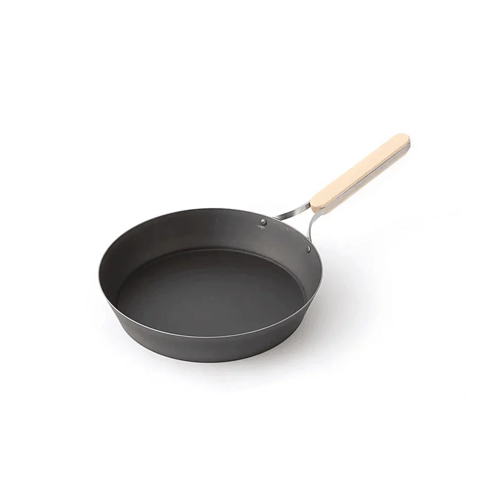 Wahei Enzo Non-Stick Carbon Steel Induction Frying Pan (2mm Thick) - Image 8