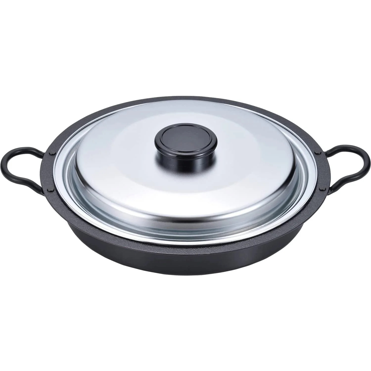 Wahei Freiz Gyoza Iron Pan (Japanese Dumplings Iron Pan with Lid)