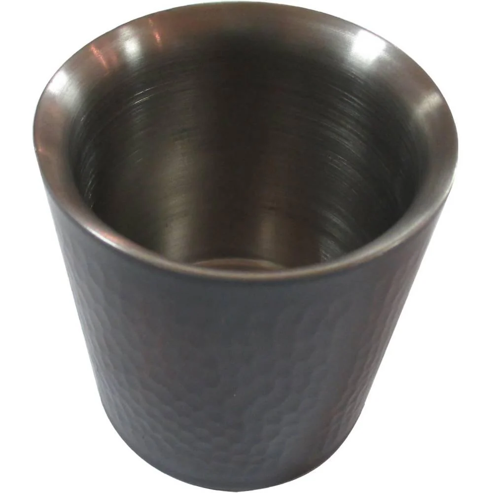 Wahei Freiz Hammered Copper Tumbler Premium Moscow Mule Cup 300ml - Image 5