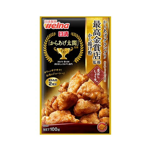 Welna Karaage Japanese Fried Chicken Flour Roasted Soy Sauce 100g