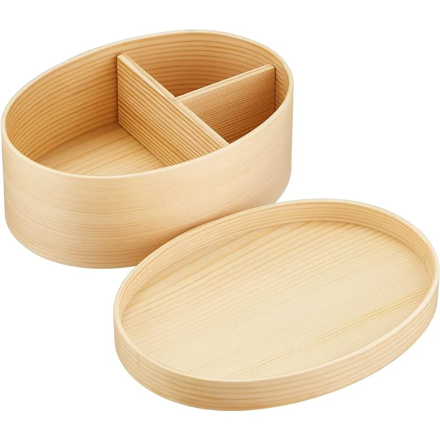 Wakacho Wooden Lacquerware Bento Box Japanese Lunch Box 700ml - Image 4