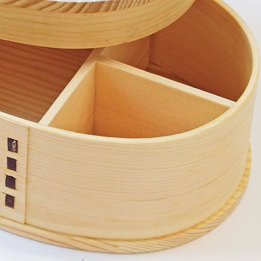 Wakacho Wooden Lacquerware Bento Box Japanese Lunch Box 700ml - Image 5