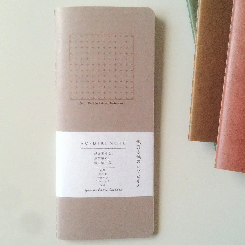Yamamoto Ro-Biki Note Premium Wax Paper Dot-Grid Notebook (60 Pages) - Image 3