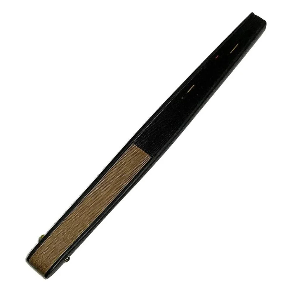 Yamani Firefly Design Black Sensu Handheld Folding Fan 22.5cm - Image 4