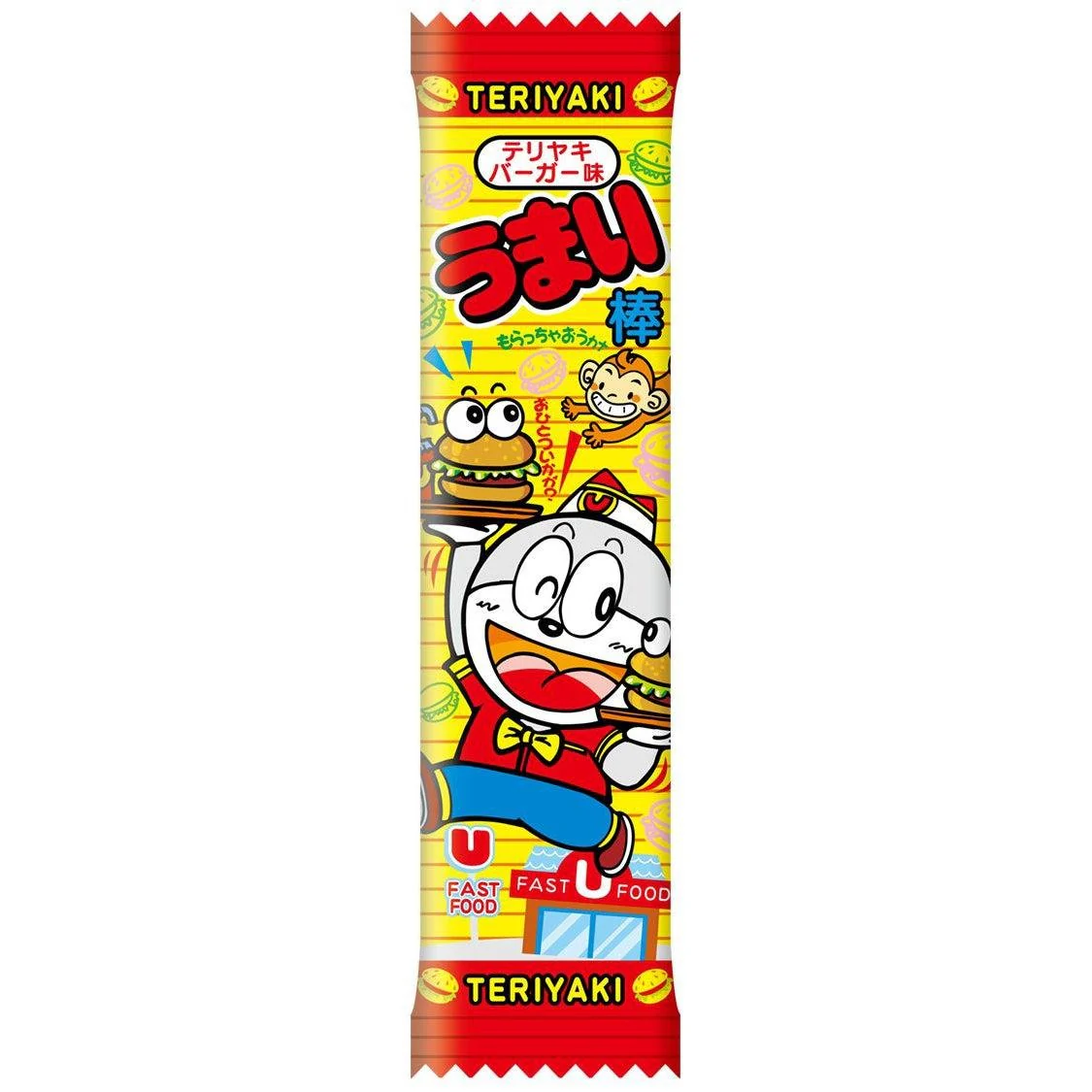 Yaokin Umaibo Teriyaki Sauce Corn Puff Snack (Pack of 30 Pieces) - Image 2