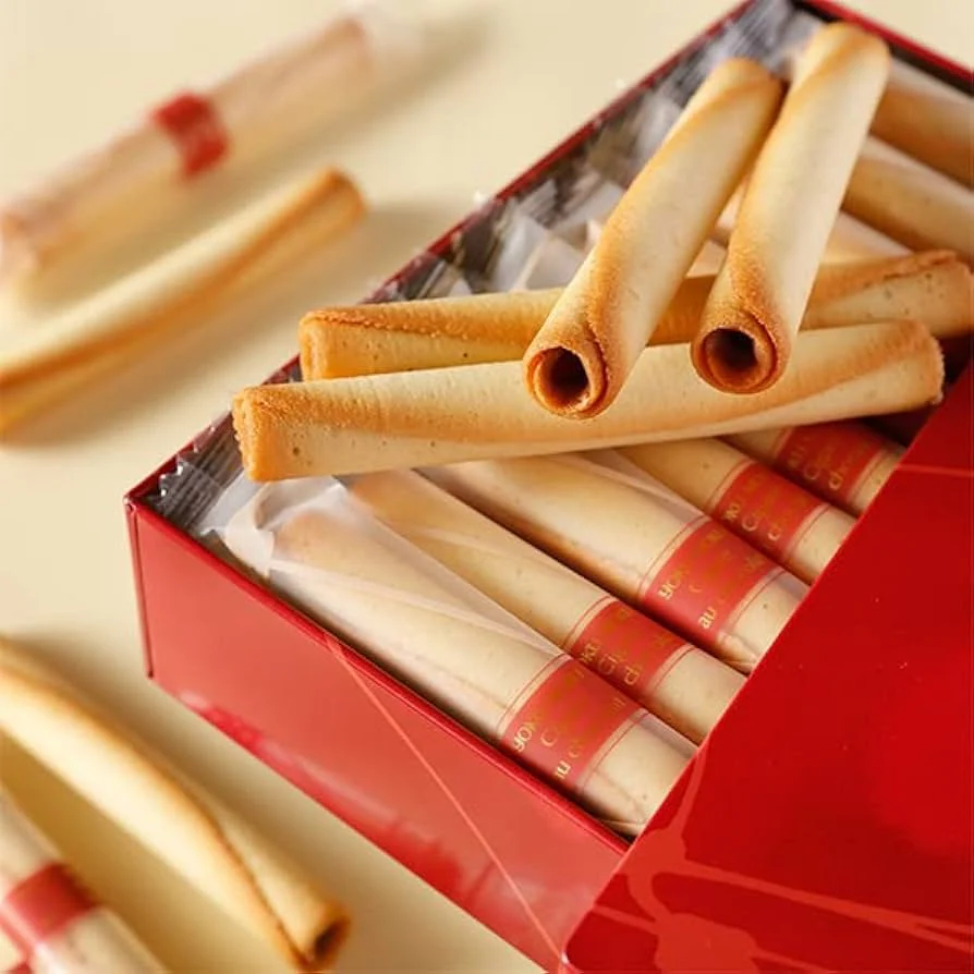 Yoku Moku Cigare au Chocolat Japanese Cigar Chocolate-filled Cookies 18 Pieces - Image 5