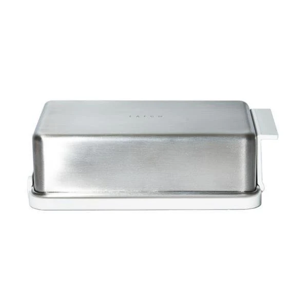 Yoshikawa EAトCO Stylish Stainless Butter Dish AS0043 - Image 2