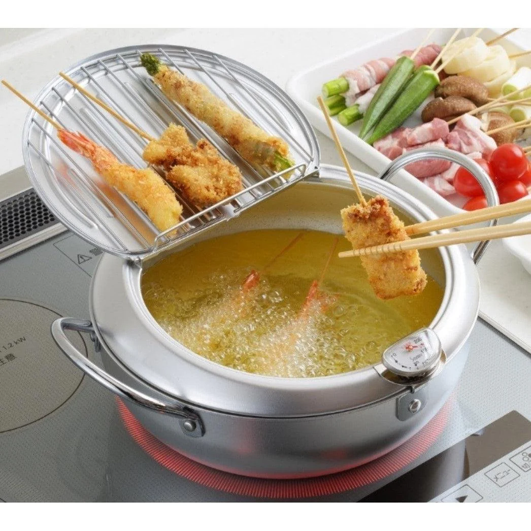 Yoshikawa Mirakutei II Advanced Deep Fry Pot 24cm SJ1025 - Image 2