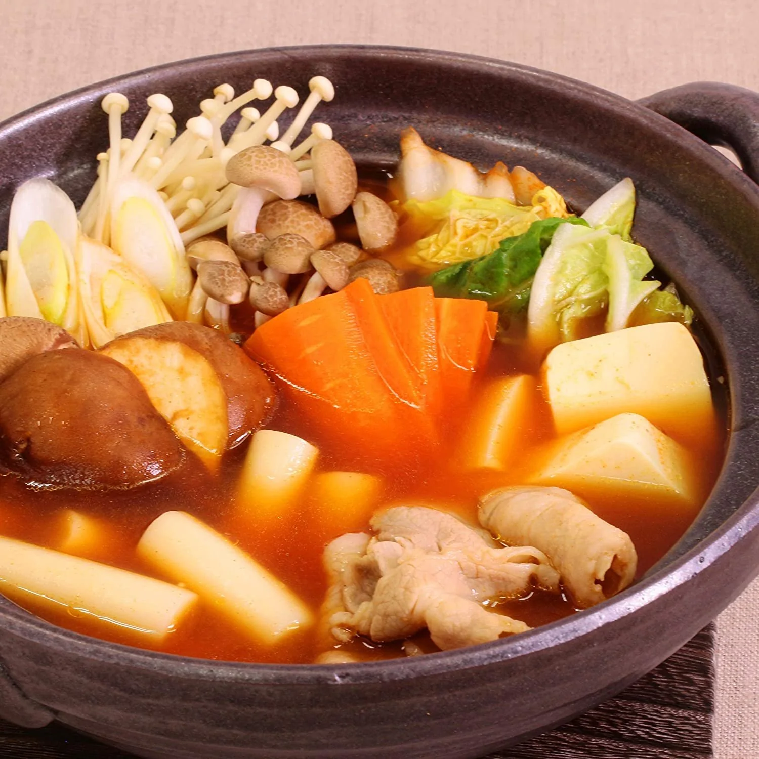 Youki Toppogi Korean Rice Cake Sticks for Tteokbokki 150g - Image 4