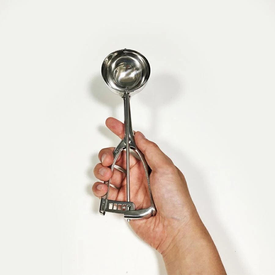 Yukiwa Stainless Steel Disher Ice Cream Cookie Scoop Large 80ml - Image 3
