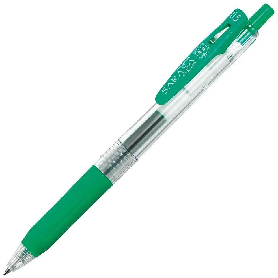 Zebra Sarasa Clip Gel Ink Pens 5 Colors 0.5mm P-JJ15-5A - Image 3