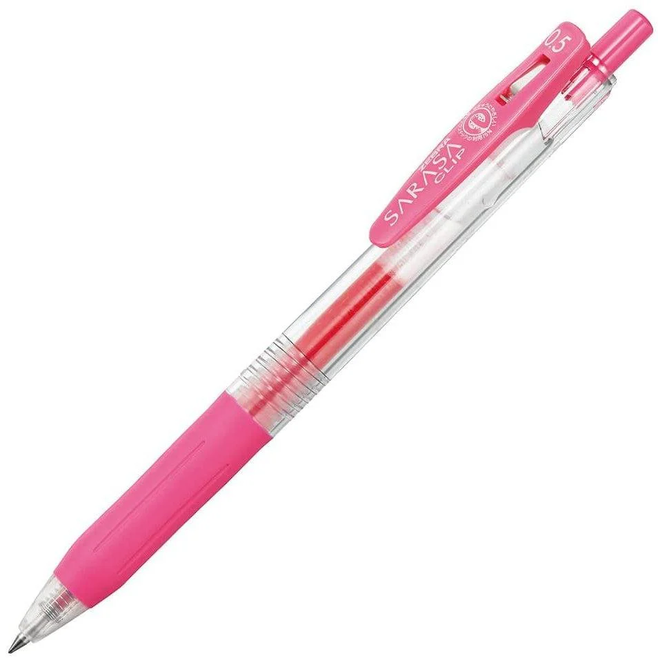 Zebra Sarasa Clip Gel Ink Pens 5 Colors 0.5mm P-JJ15-5A - Image 5