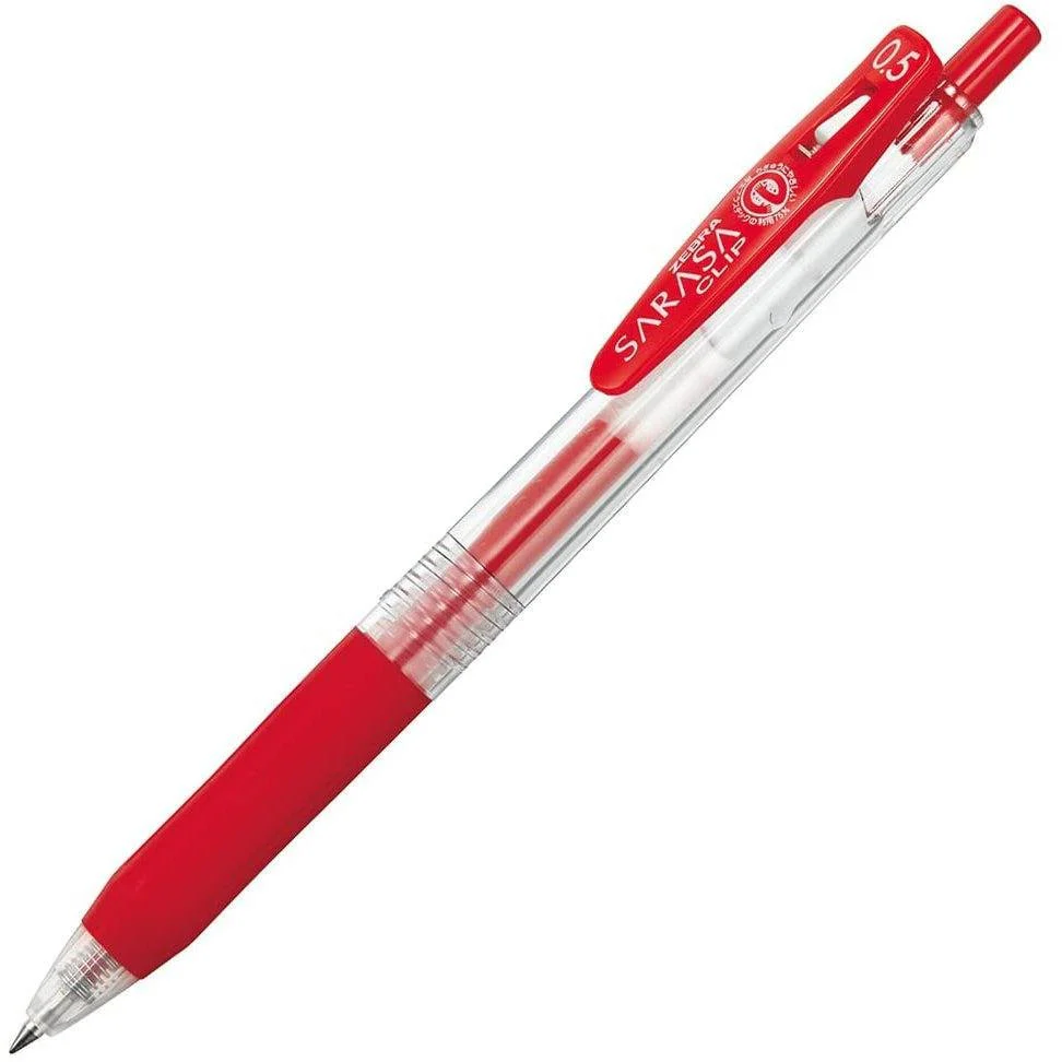 Zebra Sarasa Clip Gel Ink Pens 5 Colors 0.5mm P-JJ15-5A - Image 6