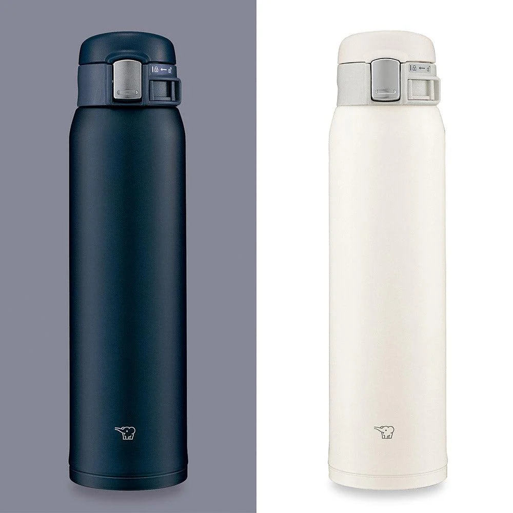 Zojirushi Stainless Steel Mug Vacuum Flask Navy 600ml - Image 4